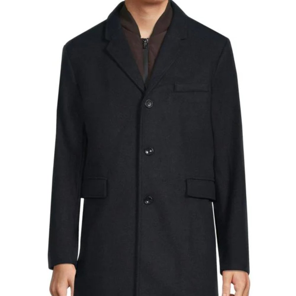 Michael Kors Wool Blend Topcoat